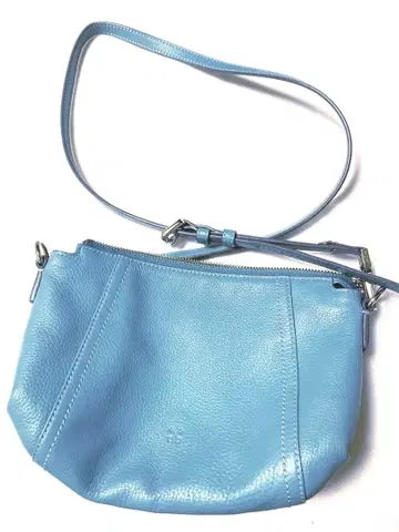 SAZABY 파랑 가죽 숄더백