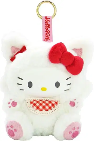 [정품] 산리오 헬로키티 파인 페이스 캣 화이트