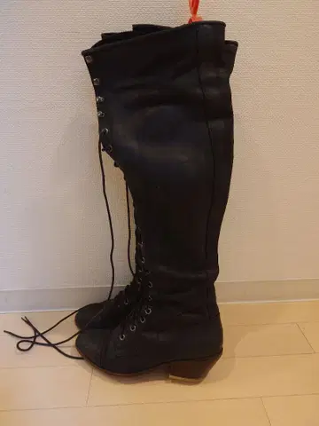 금일 한정 가격 인하 제프리 캠벨 니하이 레이스업 부츠