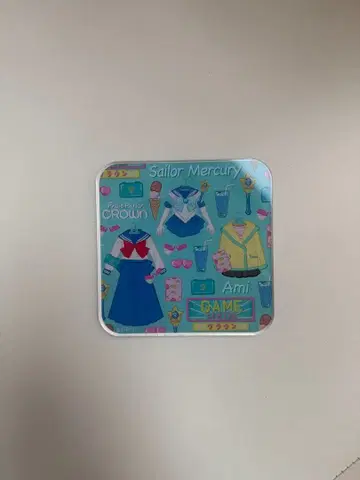 세일러문 카페 아크릴 코스터 머큐리