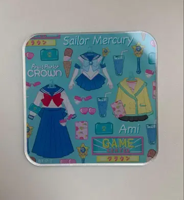 세일러문 카페 아크릴 코스터 머큐리