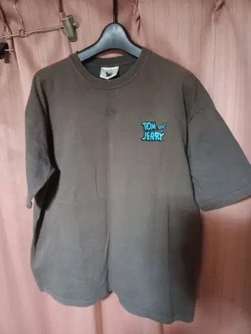 톰과 제리 T셔츠 다크 그레이