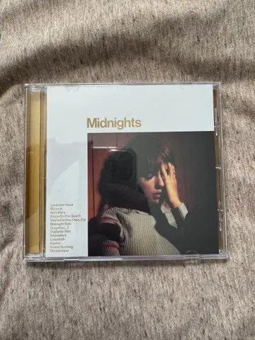 Midnights Mahogany 사인 아트 카드 CD