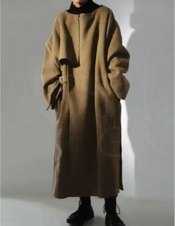 [ antiqua ] 안티카 KINU 여성용 롱 코트