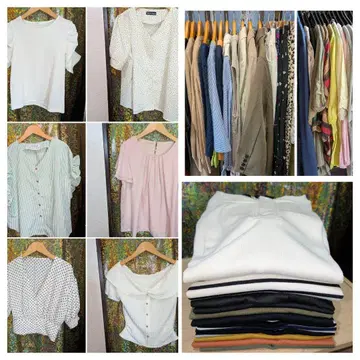 HAPPYBAG 봄/여름 상의 & 하의 50개 묶음 판매