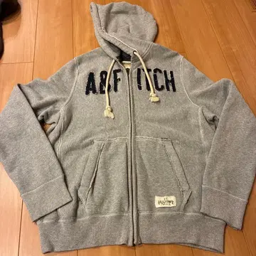 Abercrombie & Fitch 그레이 후드티 L