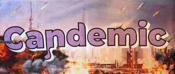 팝 워즈 candemic 타월