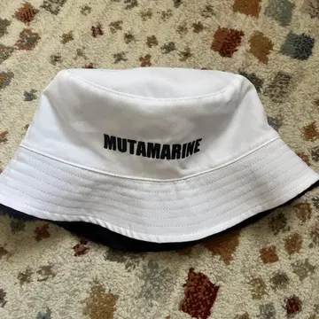 무타 마린 MUTA MARINE 버킷 햇 모자 화이트 골프