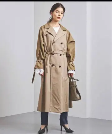 별주 필더빌 콤비 트렌치코트