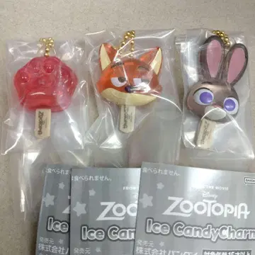 주토피아 아이스캔디 참 주디 닉 아이스캔디 세트