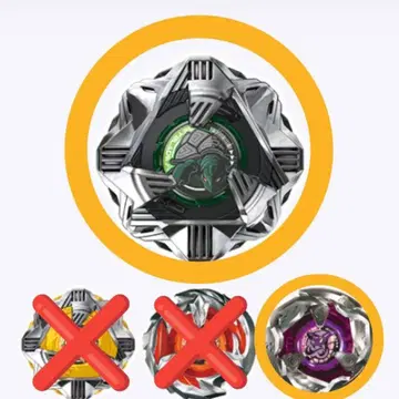 베이블레이드 X 블랙쉘 4-60D 바이퍼테일 5 70D 묶음 판매