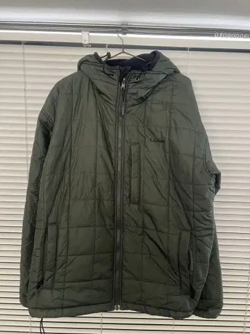 L.L.Bean 아웃도어 자켓 올리브 그린 L 사이즈 OUJ55