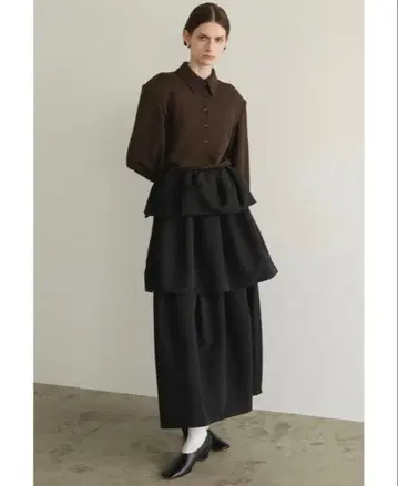 clane 프릴 티어드 스커트