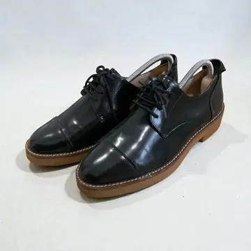 자라 블랙 레이스업 슈즈