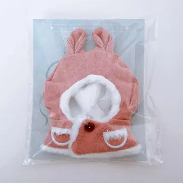 앙스타 이츠누이 오키가에 시리즈 애니멀 판초 핑크