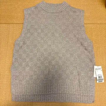 언타이틀 니트 베스트 그레이 사이즈 04/2LT 컬러 411