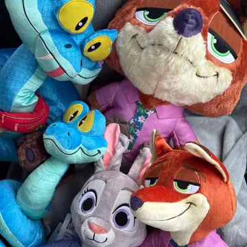 주토피아 2 슈퍼 라지 봉제 인형 닉 와일드 2L 봉제 인형