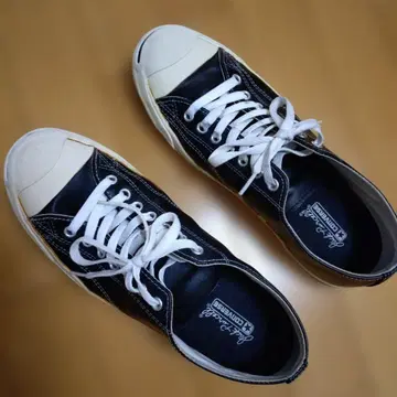 컨버스 잭 퍼셀 가죽 블랙 27.5cm