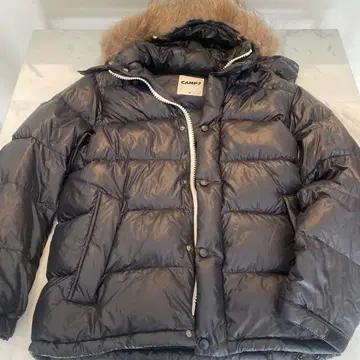 CAMP7 블랙 다운 자켓 M 사이즈