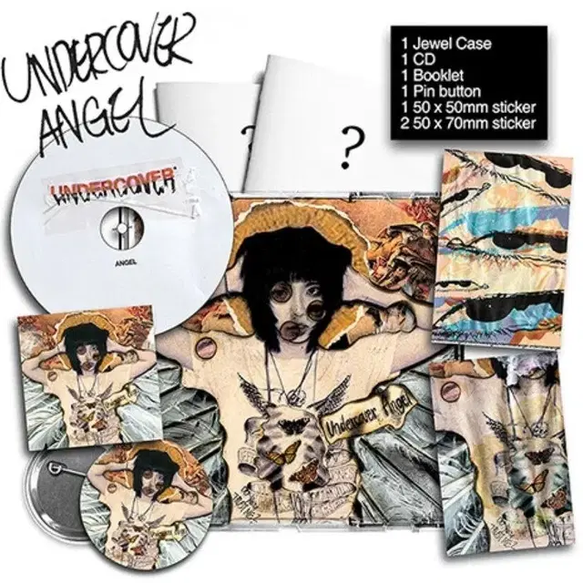 (사인한정반 미개봉) 스월비 앨범 Undercover Angel