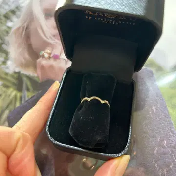 KAORU MY BASE nami 반지 하프 이터니티 다이아몬드