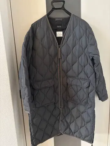 TAION 밀리터리 다운 롱 기장