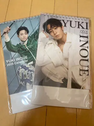 [미개봉 새상품] 2세트!! 이노우에 유키 달력 2025 2026