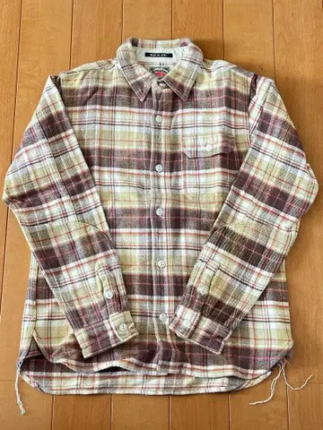 Houston 체크 무늬 플란넬 셔츠 M 사이즈