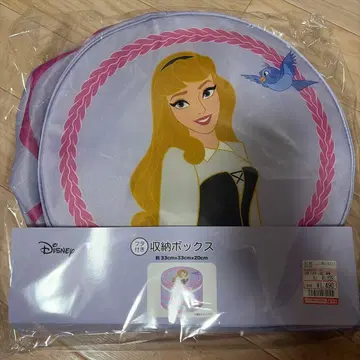시마무라 치하루 콜라보 오로라 공주 원형 수납 BOX (대)