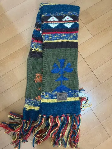 D&G 다색 니트 스카프