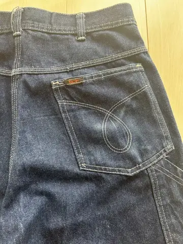 USA제 70년대 Key 데님 페인터 팬츠