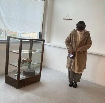 cheer 삿포로 hibi_fabric_ 울 혼방 코트