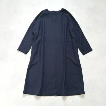 HOME WORKING 홈 워킹 울 혼방 풀오버 원피스