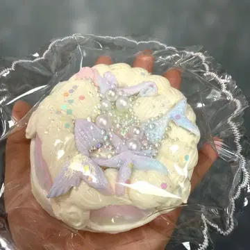 [ 완판템 ] 키라키라 머메이드 케이크 스퀴즈 kikisquishy