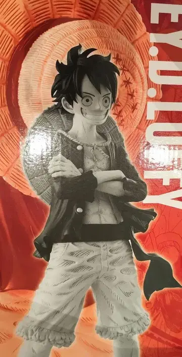 원피스 베이스샵 제일복권 코믹스 컬러 피규어상 루피