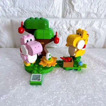 [ 새상품급 ] 레고 LEGO 슈퍼 마리오 숲속의 요시와 알