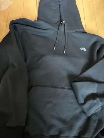 THE NORTH FACE 블랙 후드티