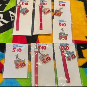 아라시 5 x 10 스트랩 참 7세트