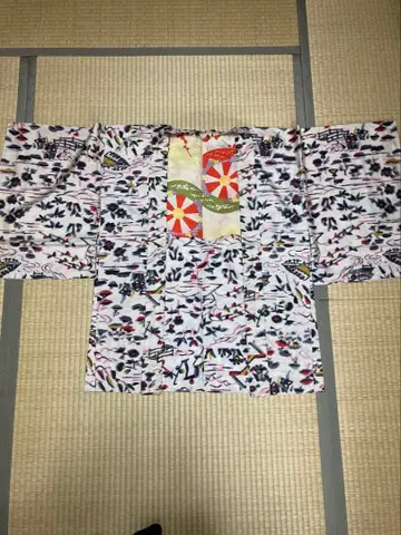 명선 겉옷 앤티크 기모노