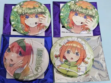 5등분의 신부 GOTO AKIBA! 나카노 네잎 도넛 캔뱃지 외