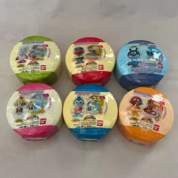 미개봉 호빵맨 호빵맨 타운 외출 하우스&인형 세트 6개