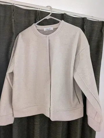 SONNY LABEL 노카라 자켓 베이지