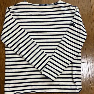 SAINT JAMES 스트라이프 긴팔T셔츠 XS