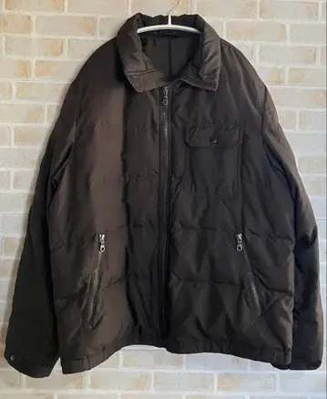 UNIQLO 다운 자켓 브라운 M