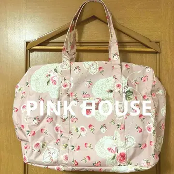 [ 멋진 디자인 ] PINK HOUSE 꽃무늬 토트백 Y2K