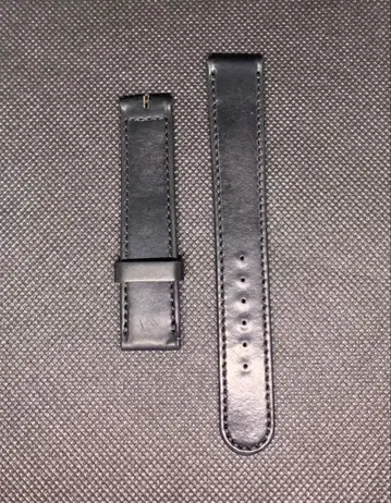 미사용 노모스 NOMOS 정품 코도반 벨트 17mm 스트랩