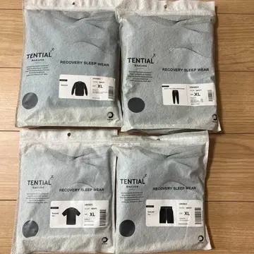 TENTIAl BAKUNE 리커버리 쓰리 의류 XL 네이비