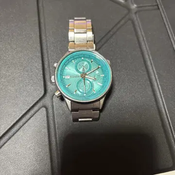 Wired 아쿠아 블루 크로노그래프