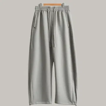 아메리칸 트렌드 스트레이트 레그 스웨트 팬츠 루즈 와이드 레그