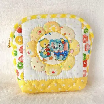 SALE 멜리 모자 꽁지*패치워크 파우치*드레스덴